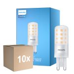 Mehrfachpackung 10x Philips Corepro LED Capsule G9 4.8W 570lm - 830 Warmweiß | Ersatz für 60W