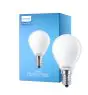 Philips Corepro LED Lustre E14 Kugel Matt 6.5W 806lm - 827 Extra Warmweiß | Ersatz für 60W
